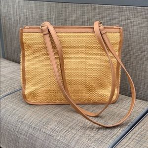 Relic Woven Leather Tote